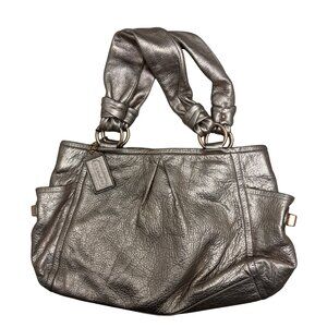 Coach Kristin Metallic Hobo Bag in Rose Gold